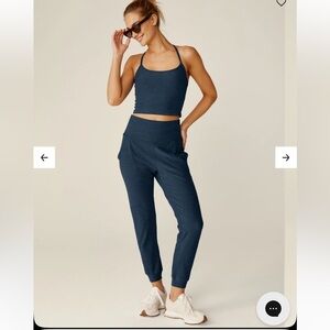 Spacedye Midi Jogger - Nocturnal Navy